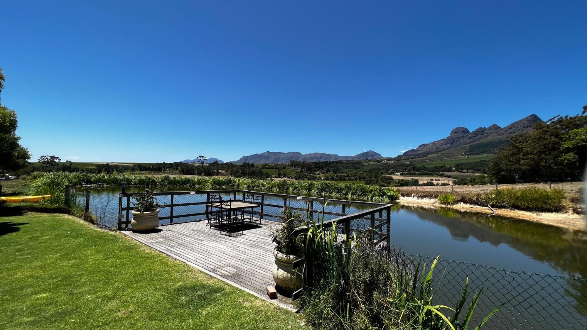 In The Vine Country Manor Guesthouse Stellenbosch Bagian luar foto