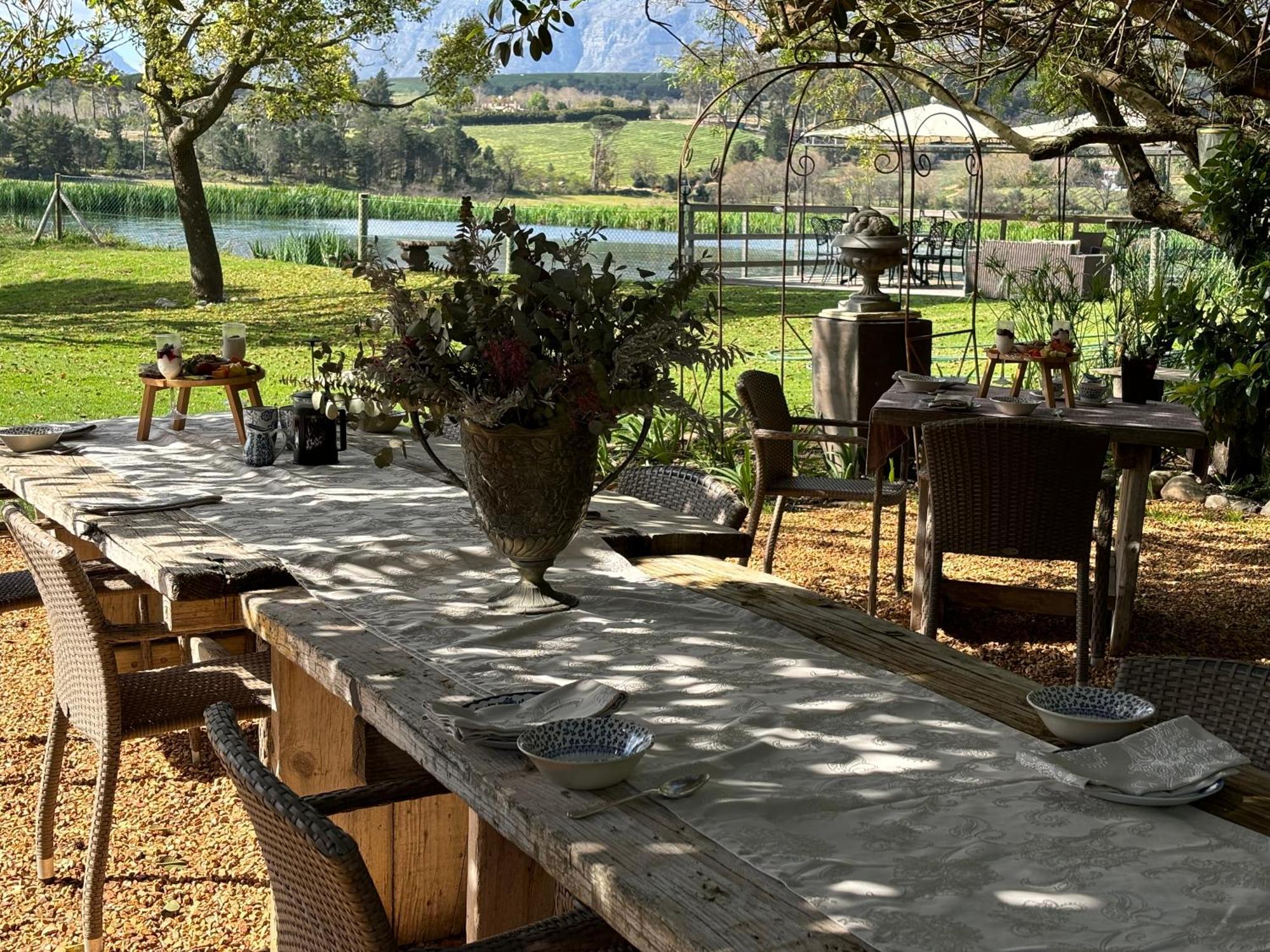 In The Vine Country Manor Guesthouse Stellenbosch Bagian luar foto